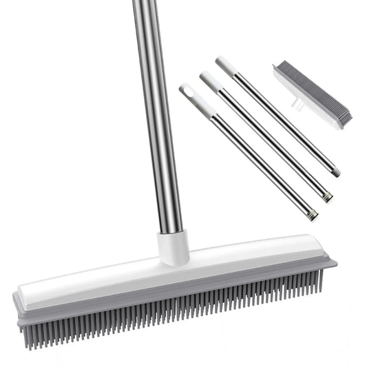 Velto 2-in-1 Adjustable Pet Hair Broom